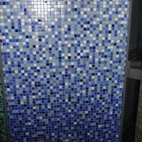 растяжка из мозаики синяя 0102-622