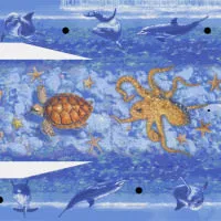 Бассейн с осьминогом из мозаики 47