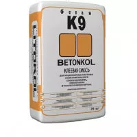 Клей для газобетонных блоков  BETONKOL K9 БЕЛЫЙ 25KG