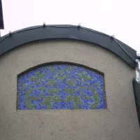 Узор из мозаики для фасада дома