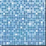 Растяжка для бассейна бело-голубая 1 добор нижний  327х327 мм
