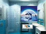 мозаичное панно на стену в ванной 06