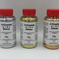 A-Crystal Glitter 75гр блестки Цветная металлизированная добавка