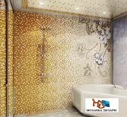 ванна дизайн комната мозаика 10005