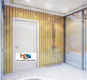 декор мозаикой в ванной 10006