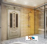 мозаика в ванной комнате дизайн 10014